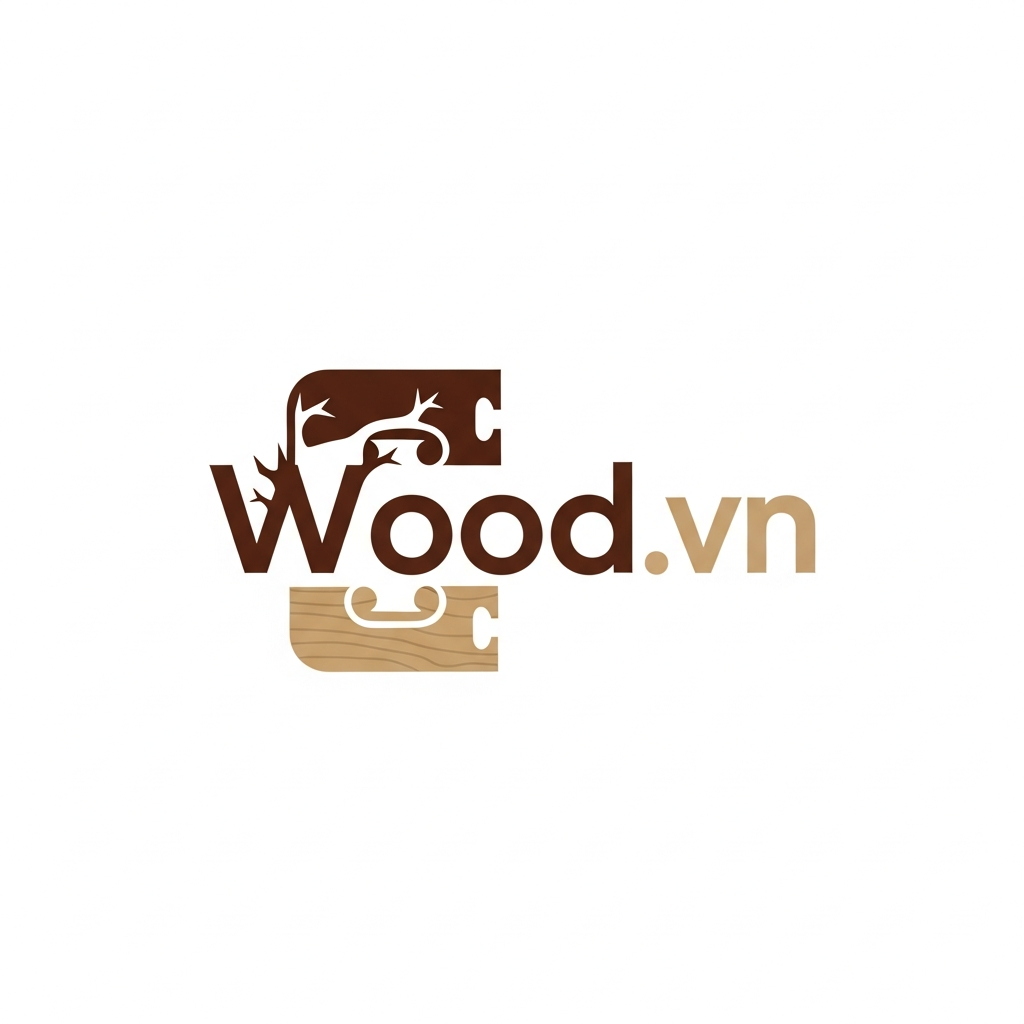 Kho gỗ nguyên liệu Wood Việt Nam quy mô lớn